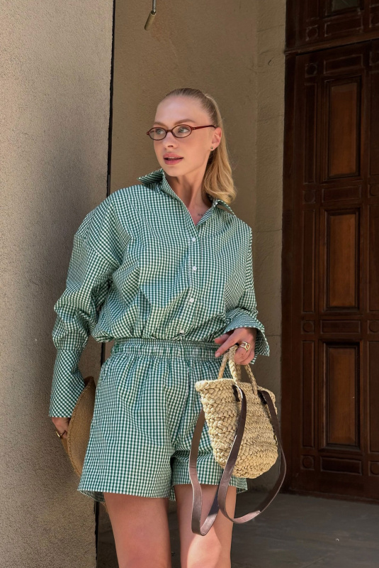 Шорты из хлопка GREEN