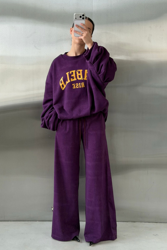 Брюки широкие