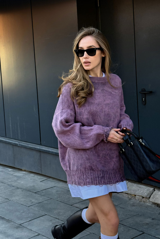 Джемпер FLAW PLUM