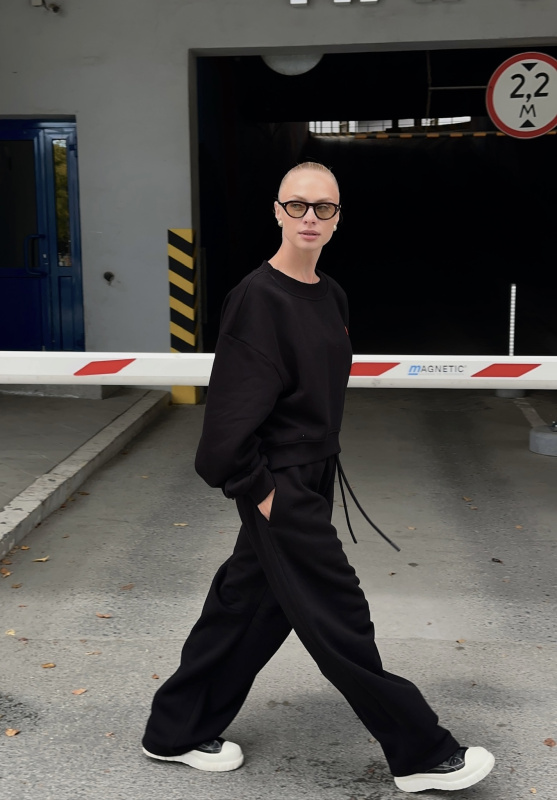 Брюки спортивные Fleece BLACK