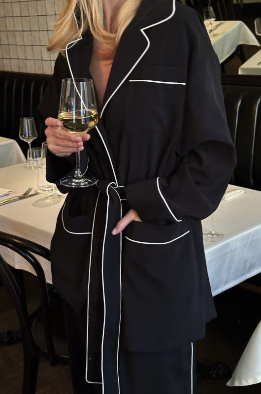 Рубашка пижамная BLACK