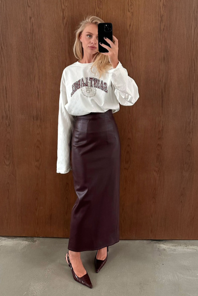 Лонгслив на кулисе HRTG WHITE