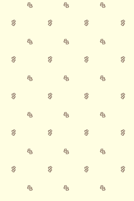 Стринги бикини c паттерном LABEL .B & TOUSSUN