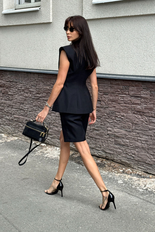 Шорты "Stephanie" Черный ULLA & LABEL .B