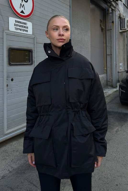 Парка утепленная BLACK