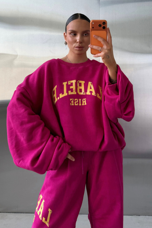 Свитшот с защипами