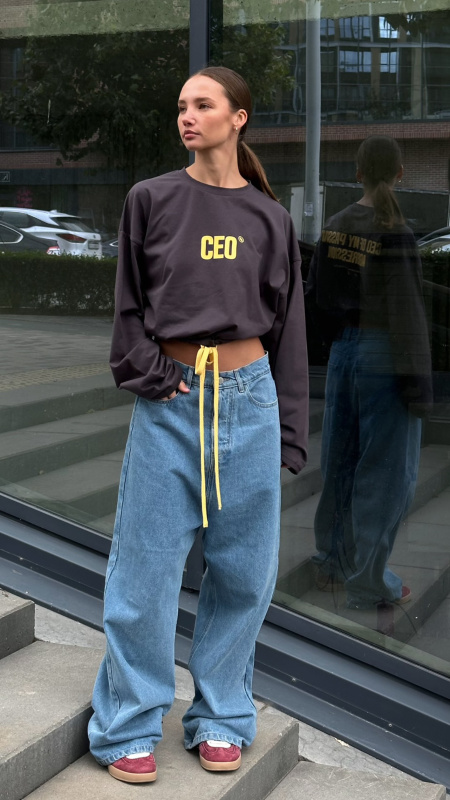 Лонгслив на кулисе GRAPHITE