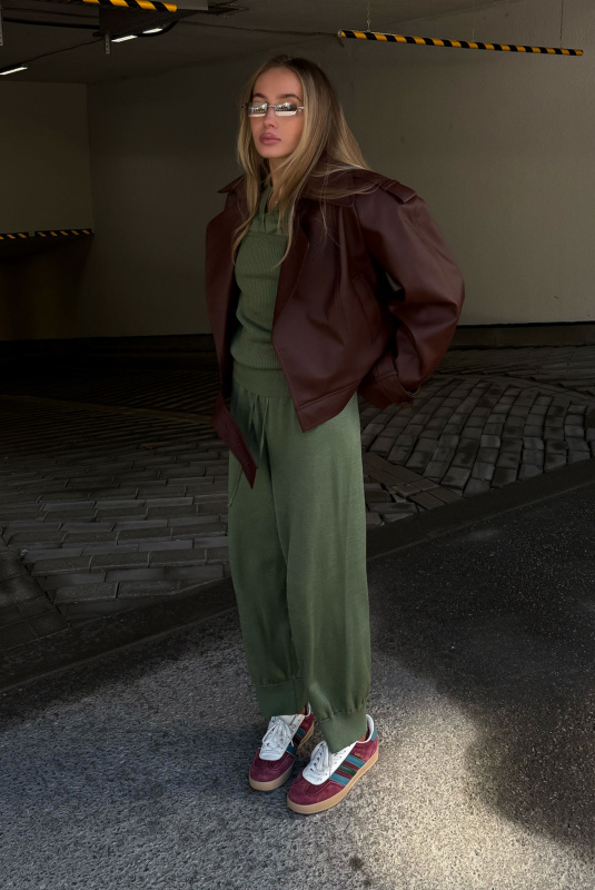 Косуха из экокожи ULLA & LABEL .B