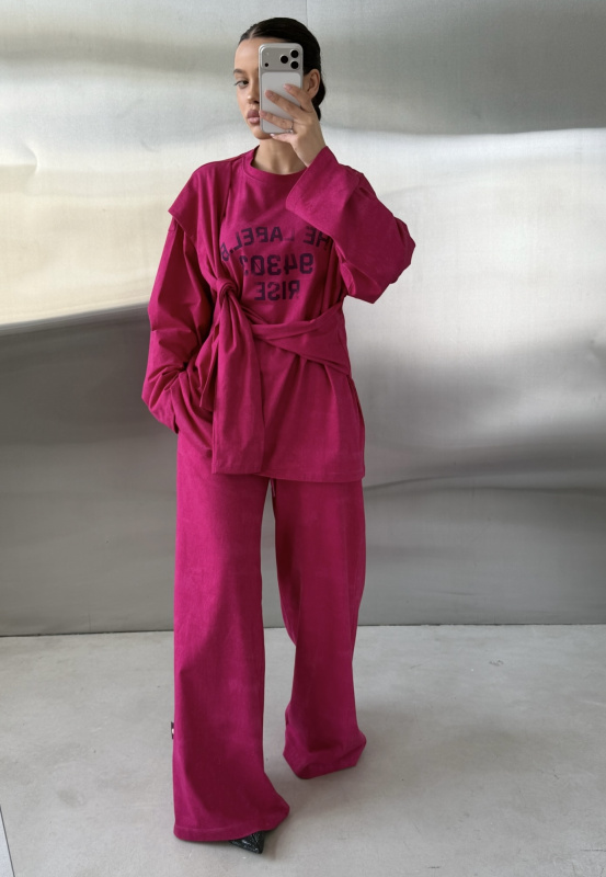 Брюки широкие