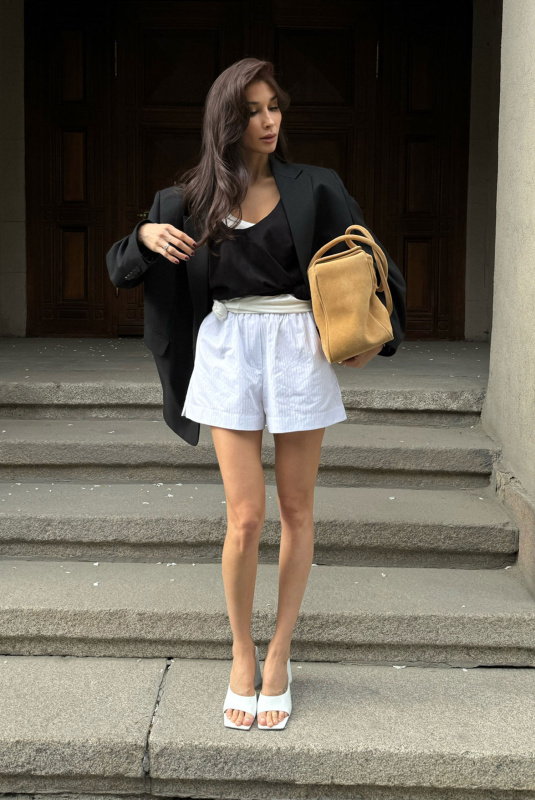 Шорты из хлопка WHITE