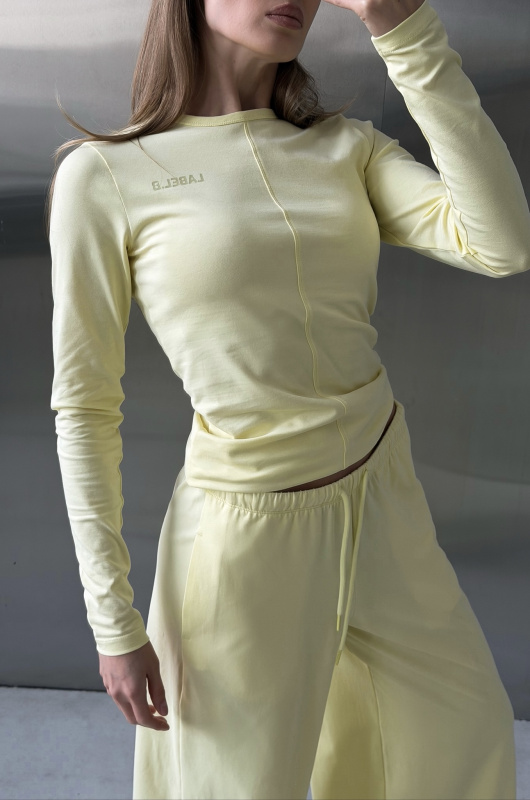 Лонгслив Слим-фит