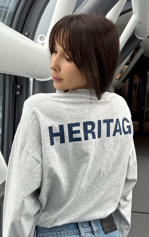 Лонгслив на кулисе 05 GREY