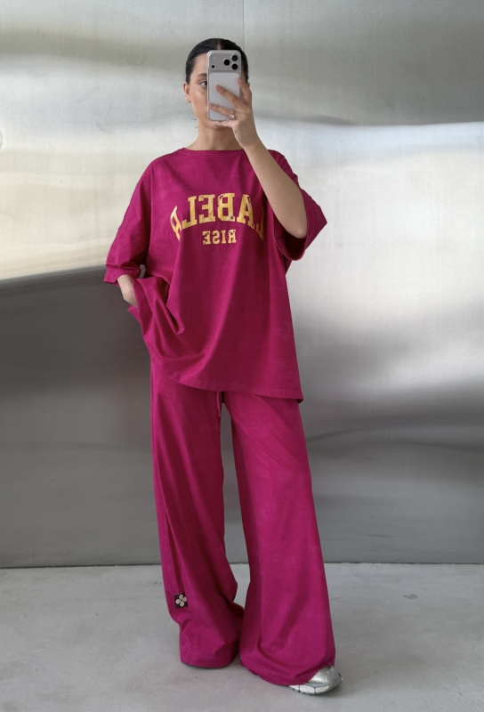 Брюки широкие