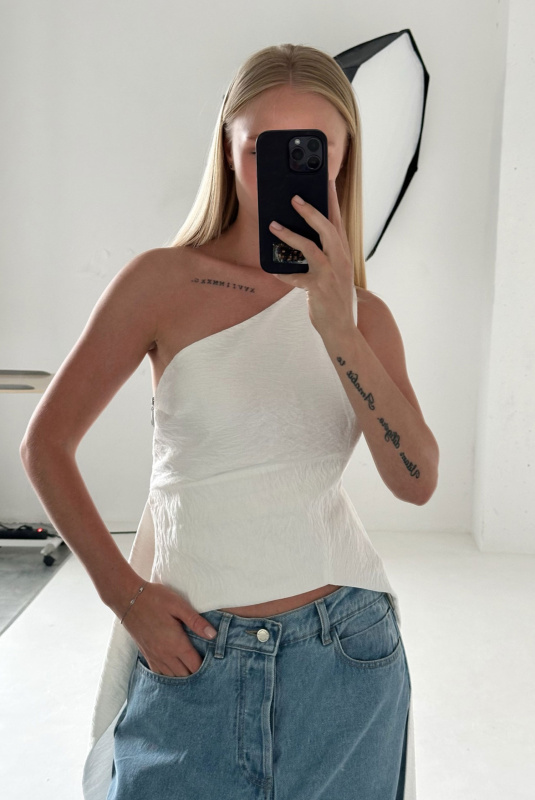 Топ "Swallow" Молочный ULLA & LABEL .B