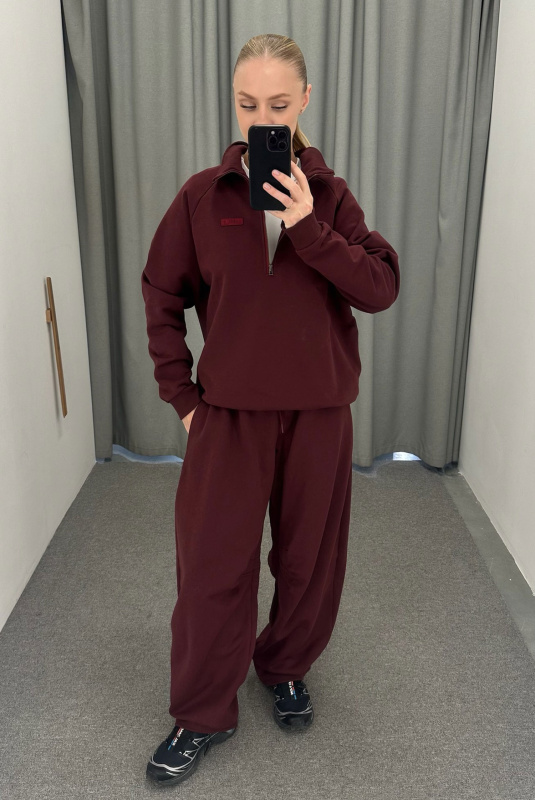 Брюки спортивные BURGUNDY