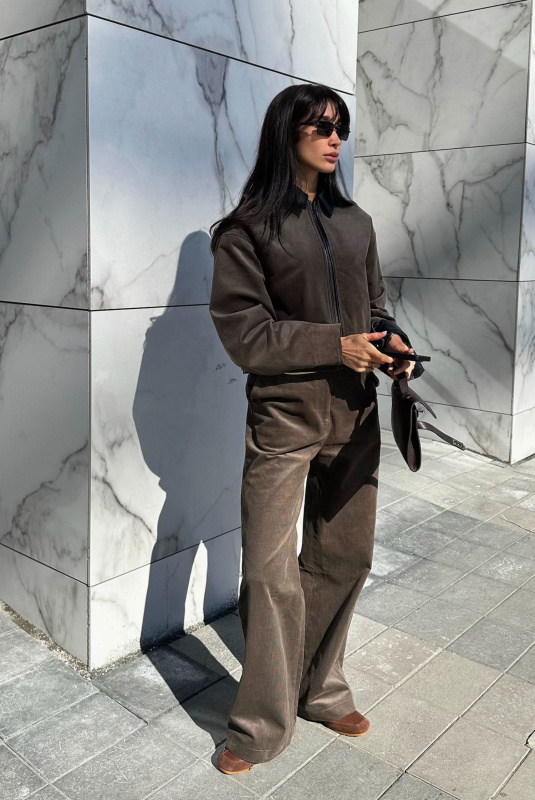 Брюки из вельвета LIGHT BROWN Брюки из вельвета LIGHT BROWN