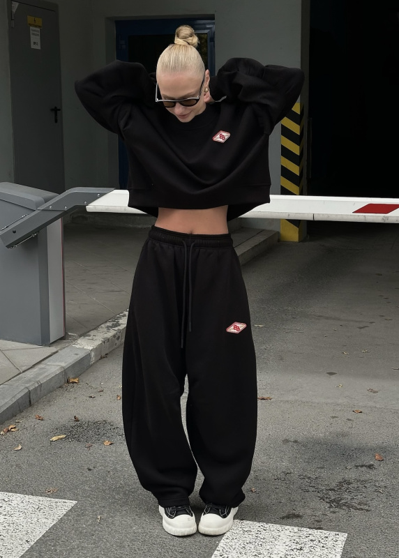 Свитшот Fleece BLACK