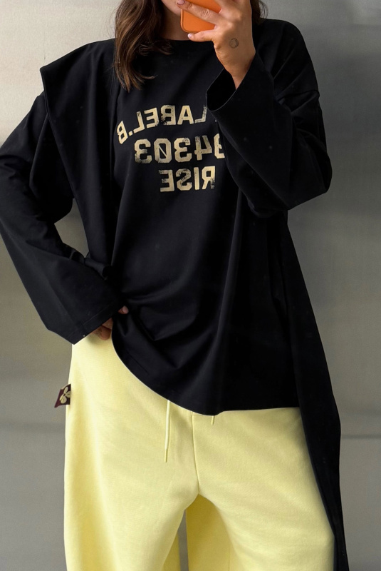 Лонгслив Крест-накрест