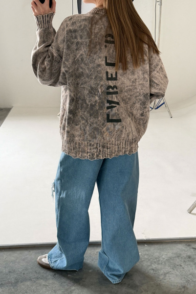 Джемпер FLAW BLACK