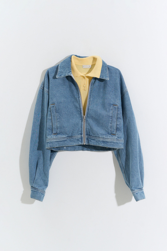 Джинсовая куртка LIGHT BLUE