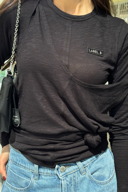 Майка из модала BLACK