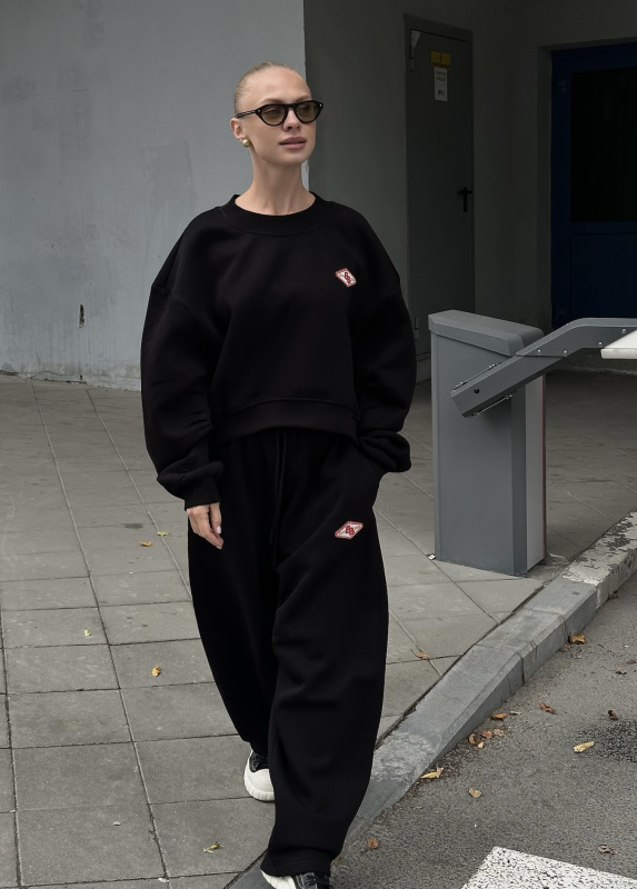 Брюки спортивные Fleece BLACK