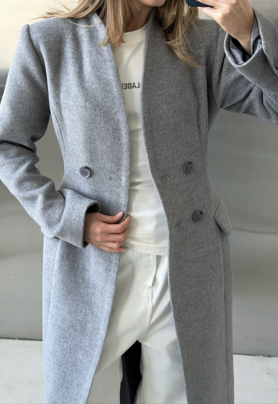 Пальто "Stephanie" серое