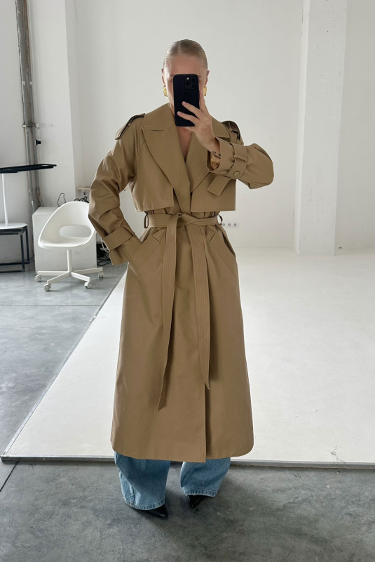 Плащ ADMIRAL хлопок ULLA & LABEL .B