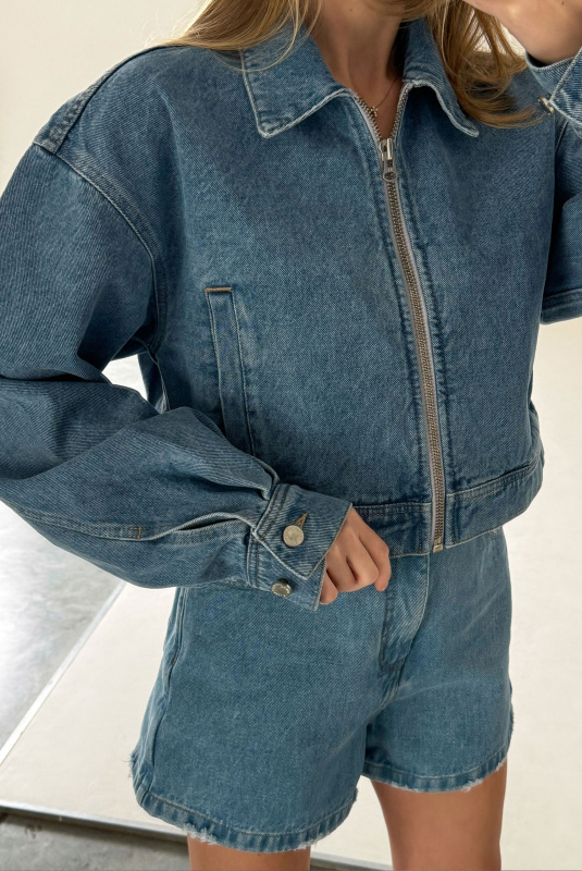 Джинсовая куртка LIGHT BLUE