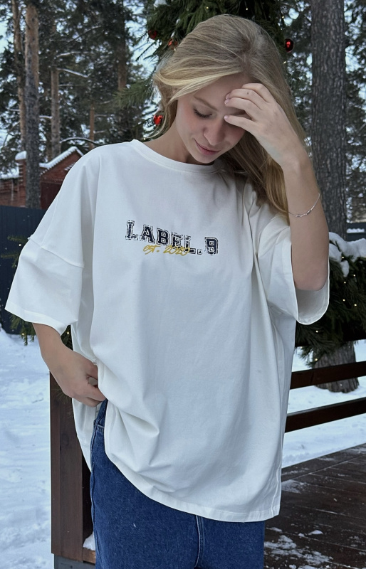 Футболка объемная HB WHITE