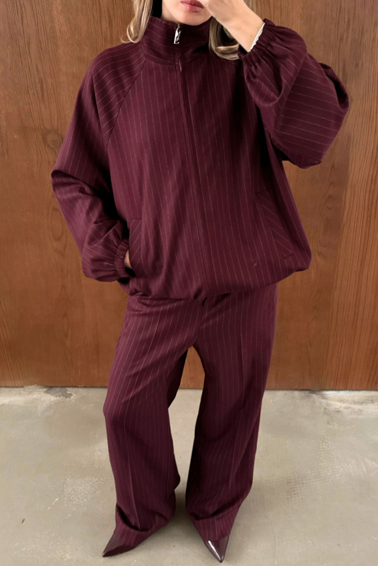 Олимпийка костюмная BURGUNDY