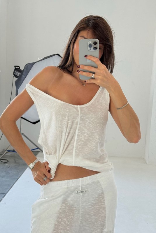 Майка из модала WHITE