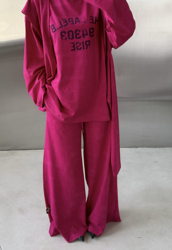 Брюки широкие