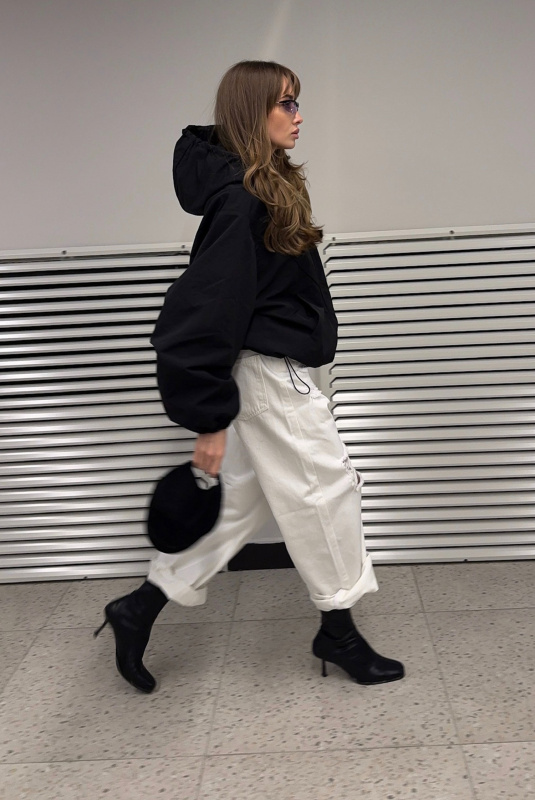 Джинсы рваные