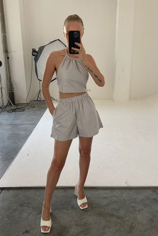 Шорты из хлопка GREY