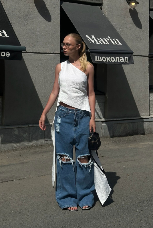 Топ "Swallow" Молочный ULLA & LABEL .B